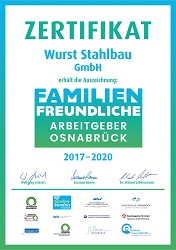 Zertifikat Familienfreundliche Arbeitgeber Osnabrück