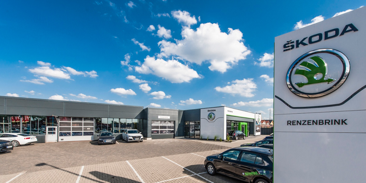 Projekt Anbau Autohaus in Bramsche