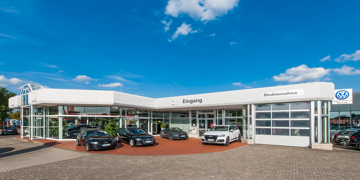 Projekt Anbau Autohaus in Bramsche