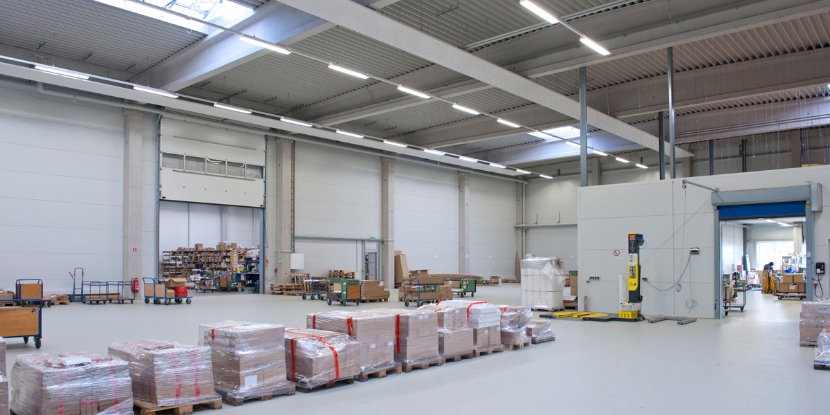 Projekt Erweiterung Produktions- und Lagerhalle in Rödingshausen