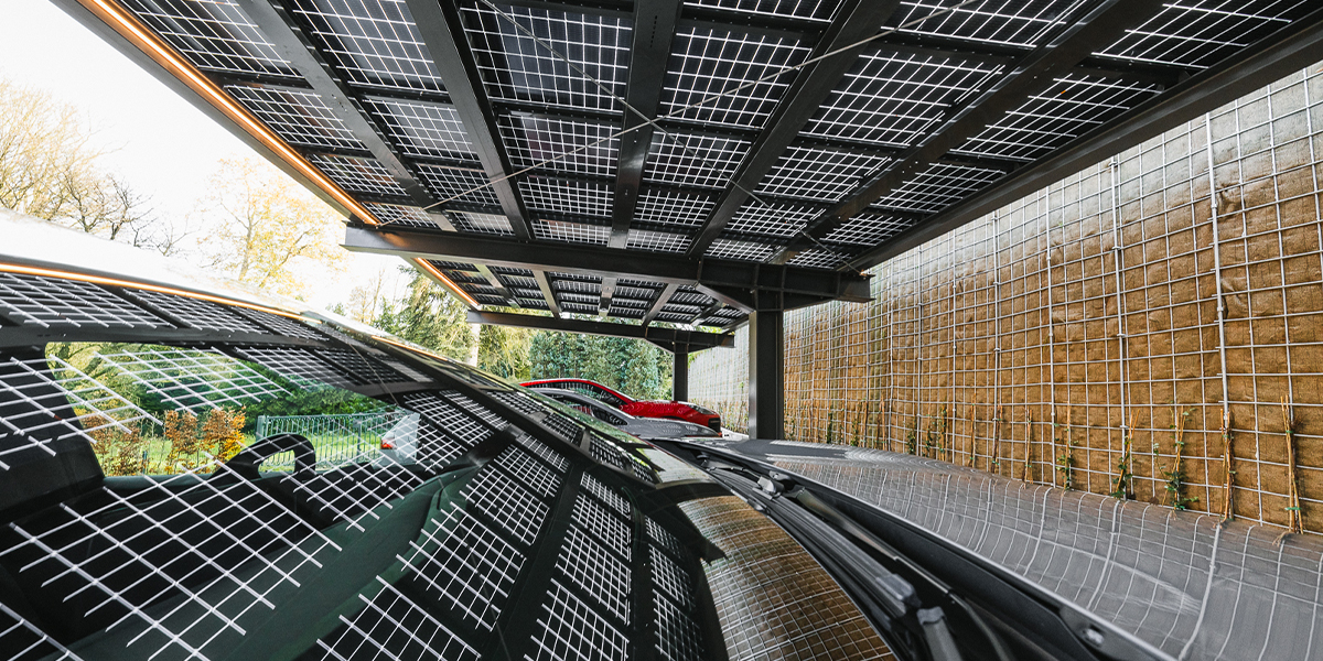 Projekt Grandma - Solarcarport