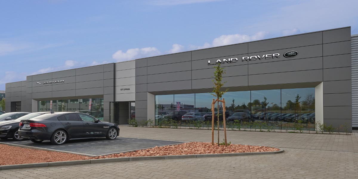 Projekt Neubau Autohaus Stopka