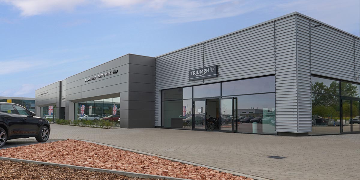 Projekt Neubau Autohaus Stopka